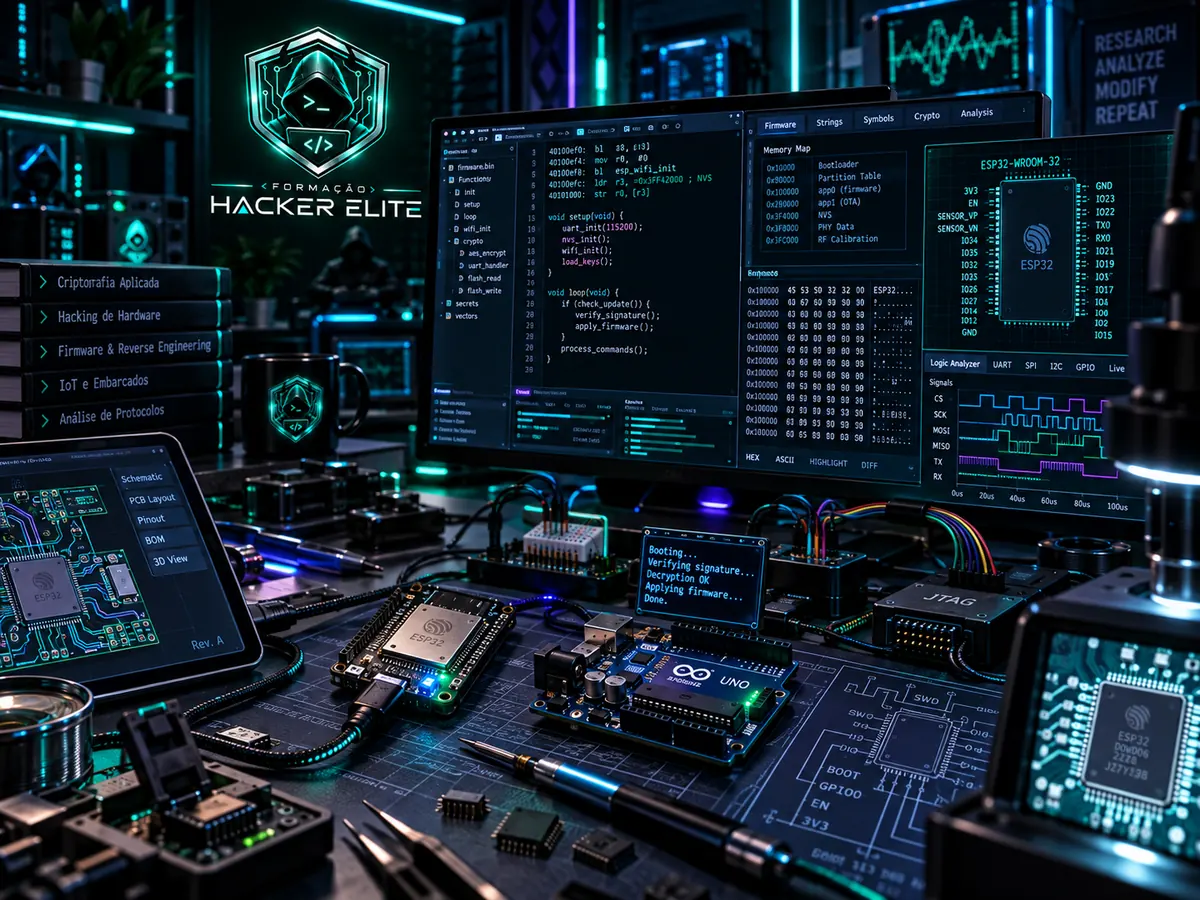 Ambiente de hardware hacking e firmware